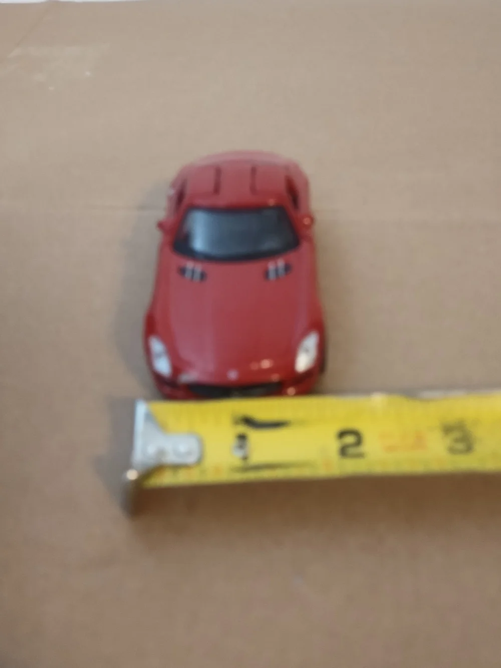 Red Mercedes-Benz SLS AMG Model Car Toy scale 1/40 diecast pull back